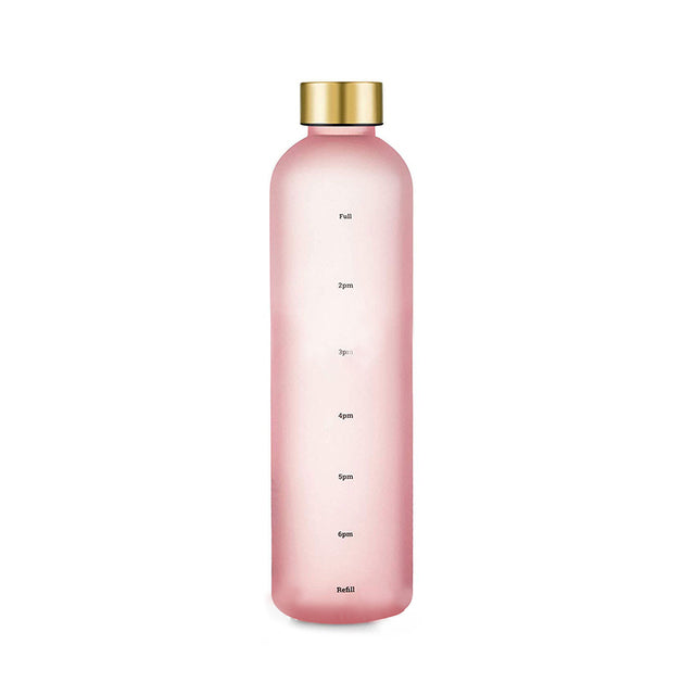 Water Bottle With Level Marker