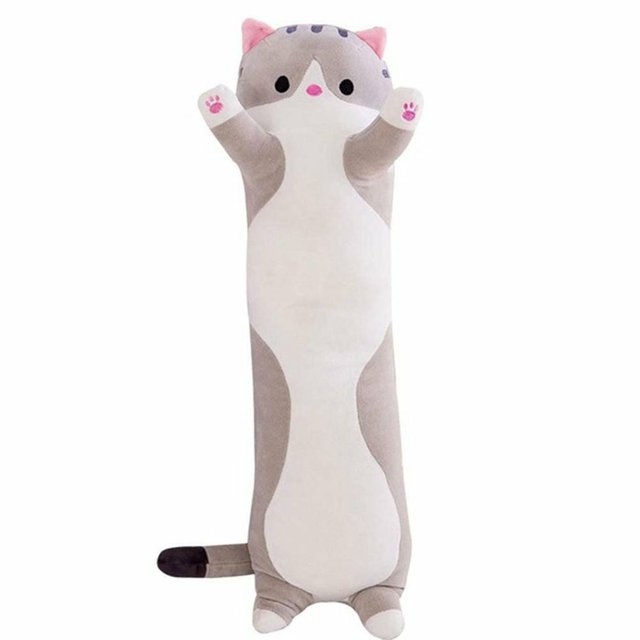 Toy Side Sleeper Pillow Children Plush Toy Cat Cushion Decorative Kitten Cute Plush Stuffed Toys Cute Gifts