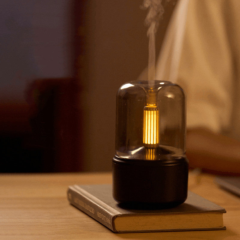 Light Humidifier Candlelight Diffuser