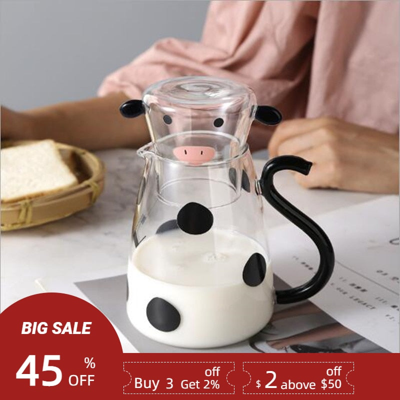 Pitcher Cow Animal Design