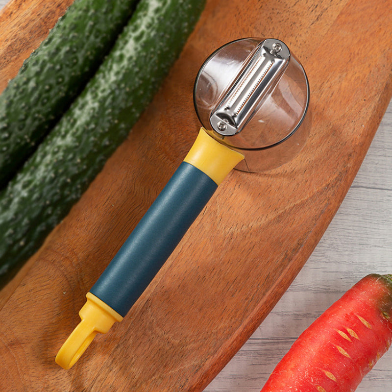 Vegetable Peeler With Catcher