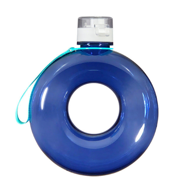 Water Bottle Donut Shaped Cute 1L