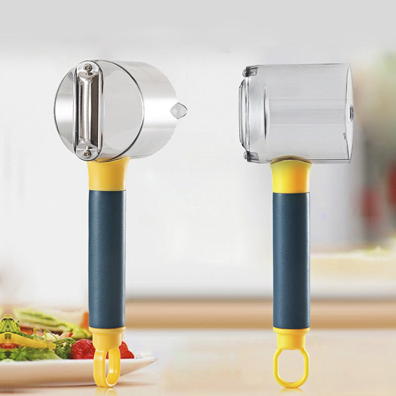 Vegetable Peeler With Catcher