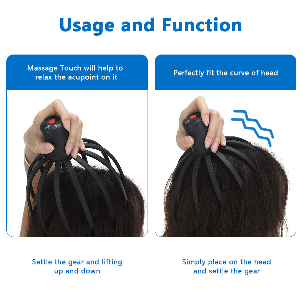 Octopus Scalp Massager