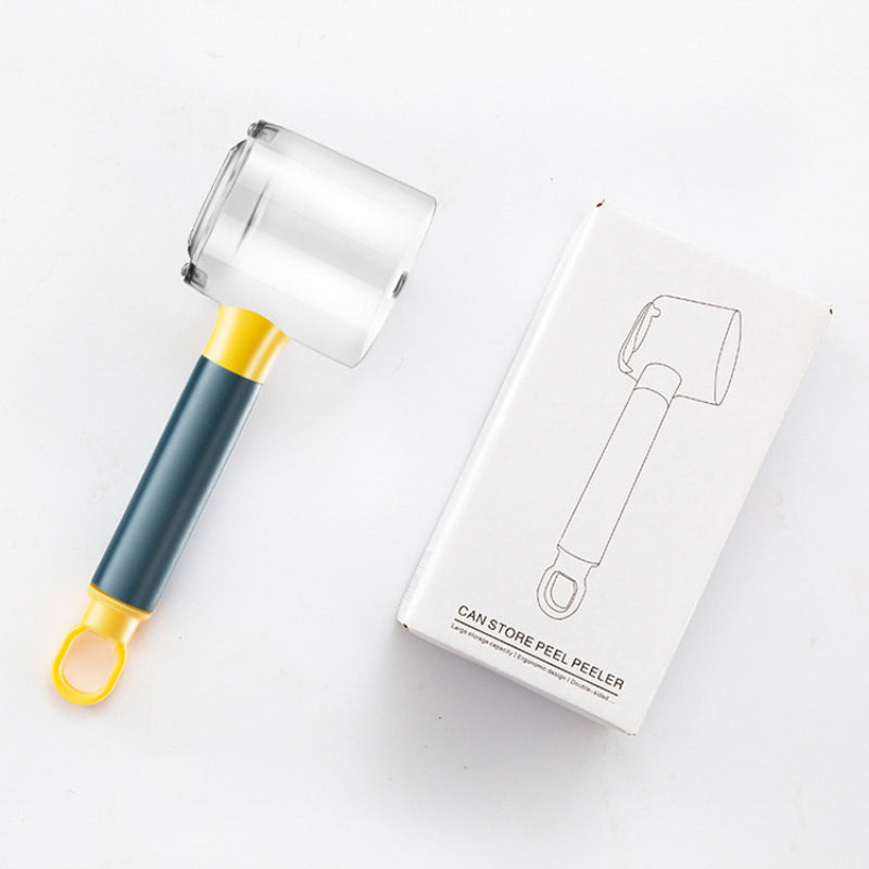 Vegetable Peeler With Catcher