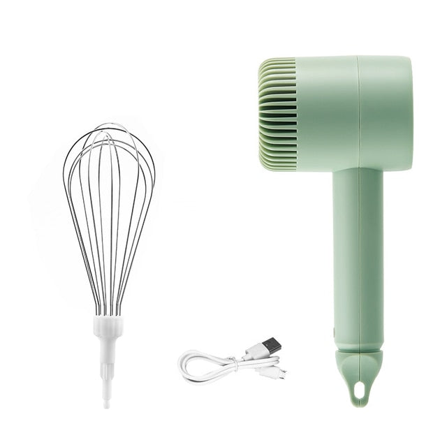 Wireless Electric Food Mixer 3 Speeds High Power