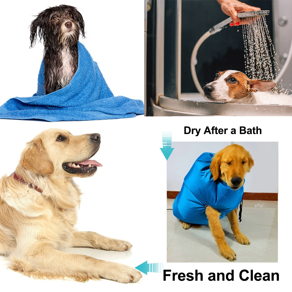 Pet Dog Dryer Coat