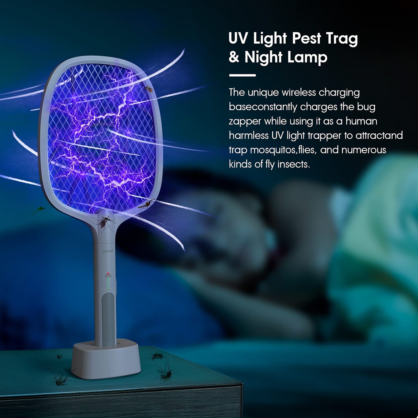 Pest Electric Swatter Rechargeable
