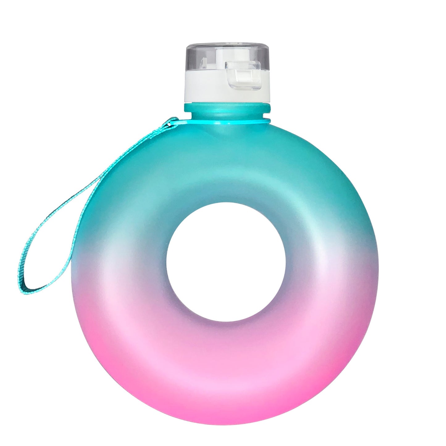 Water Bottle Donut Shaped Cute 1L