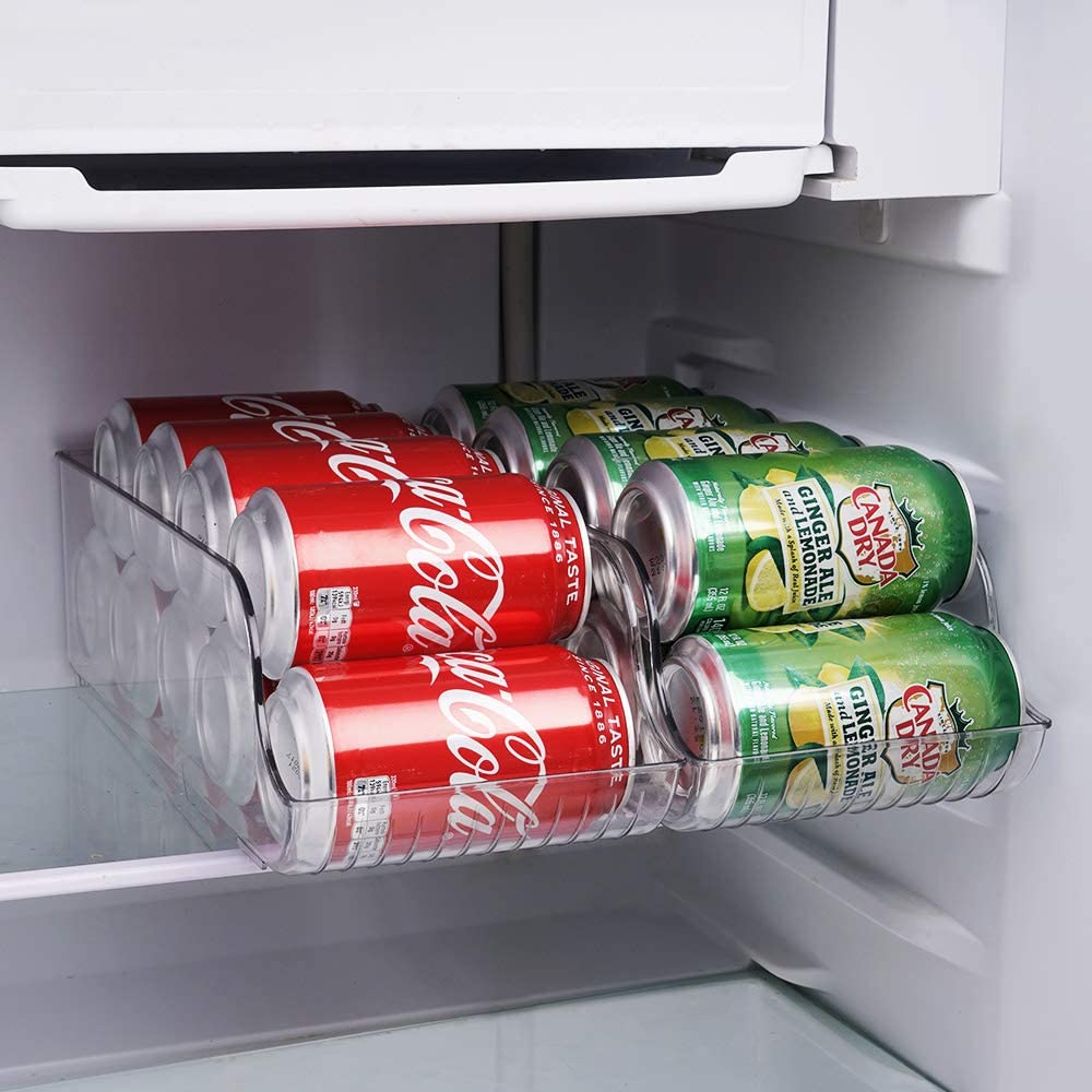 Soda Refrigerator Can Organizer Bins