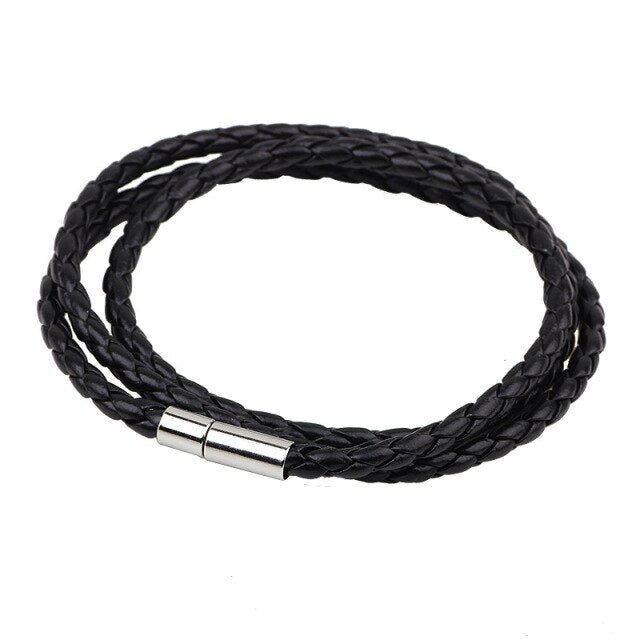 Colorful Fashion Braided Leather Bracelet