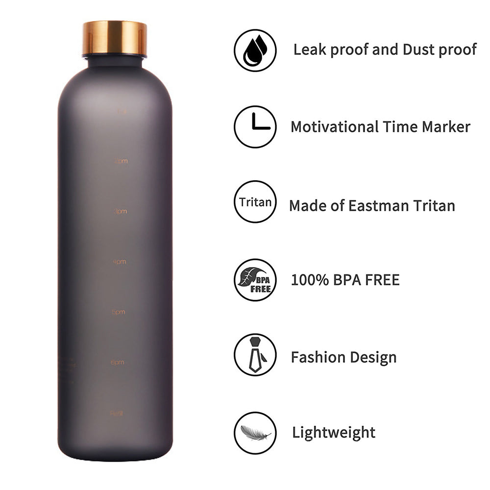 Water Bottle With Level Marker