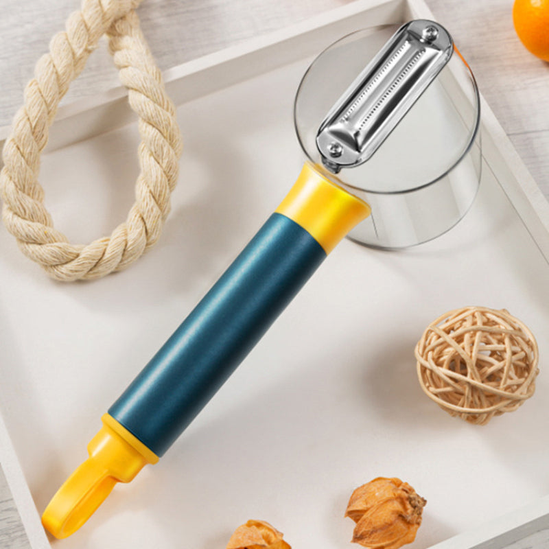Vegetable Peeler With Catcher