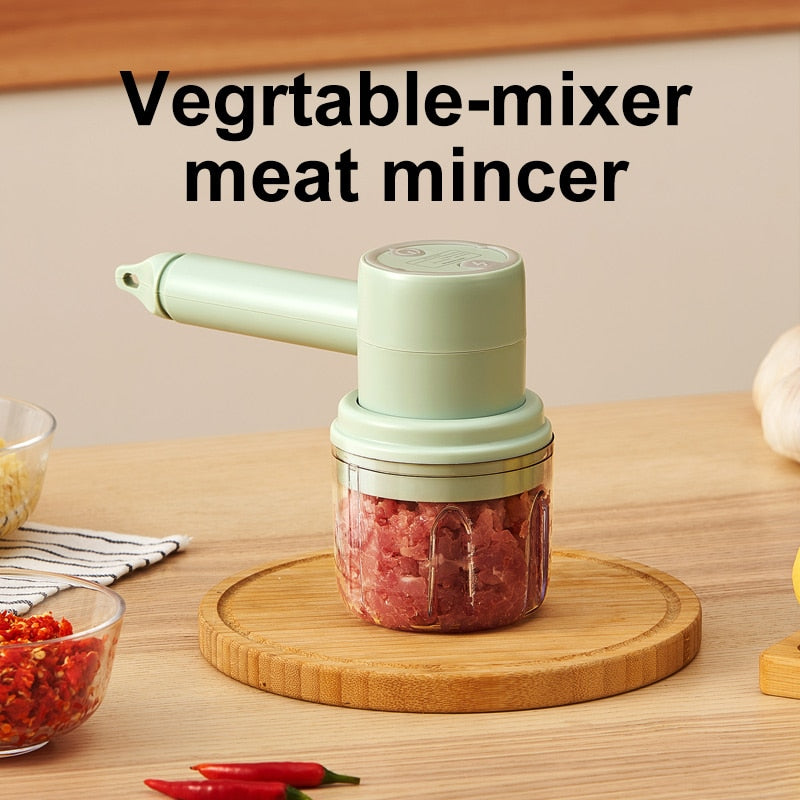 Wireless Electric Food Mixer 3 Speeds High Power