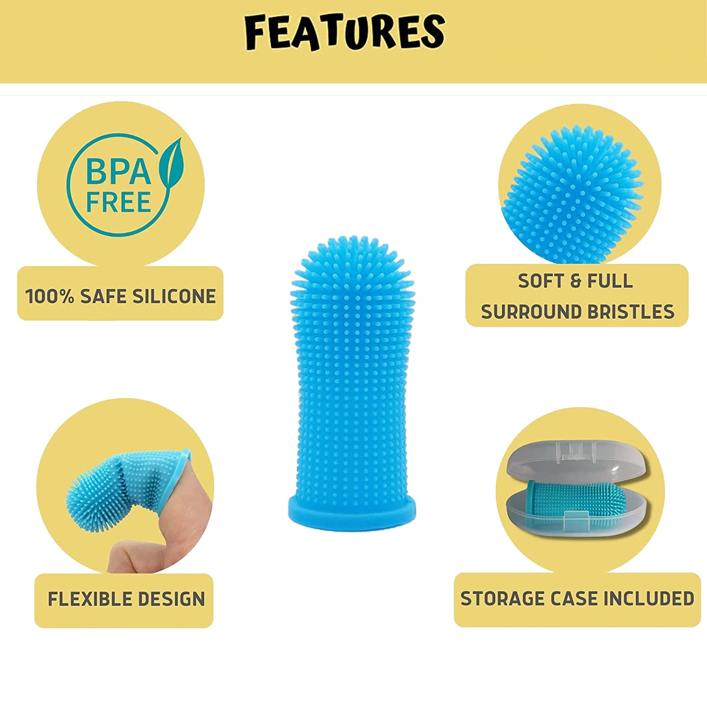 Super Gentle Dog Toothbrush