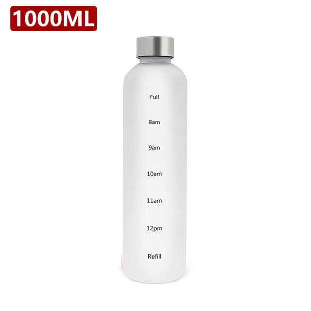 Water Bottle With Level Marker