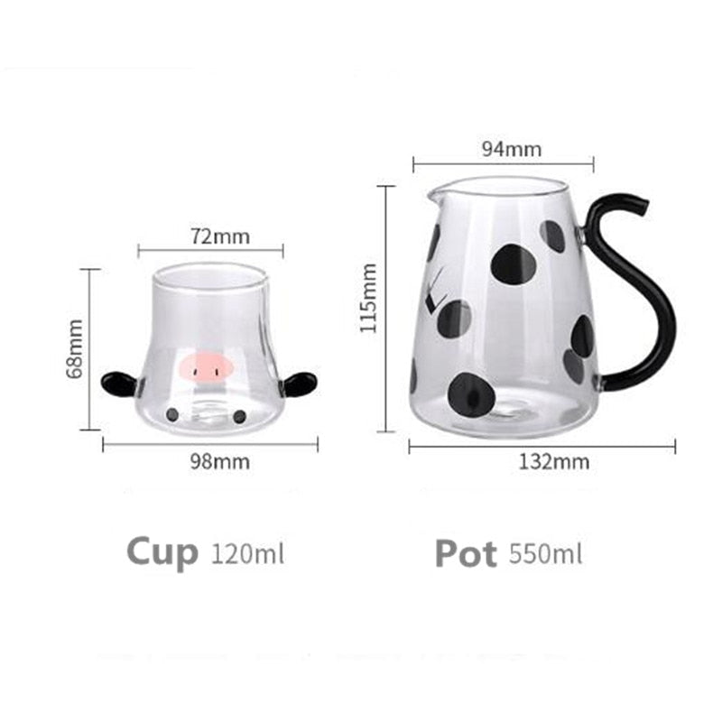 Pitcher Cow Animal Design