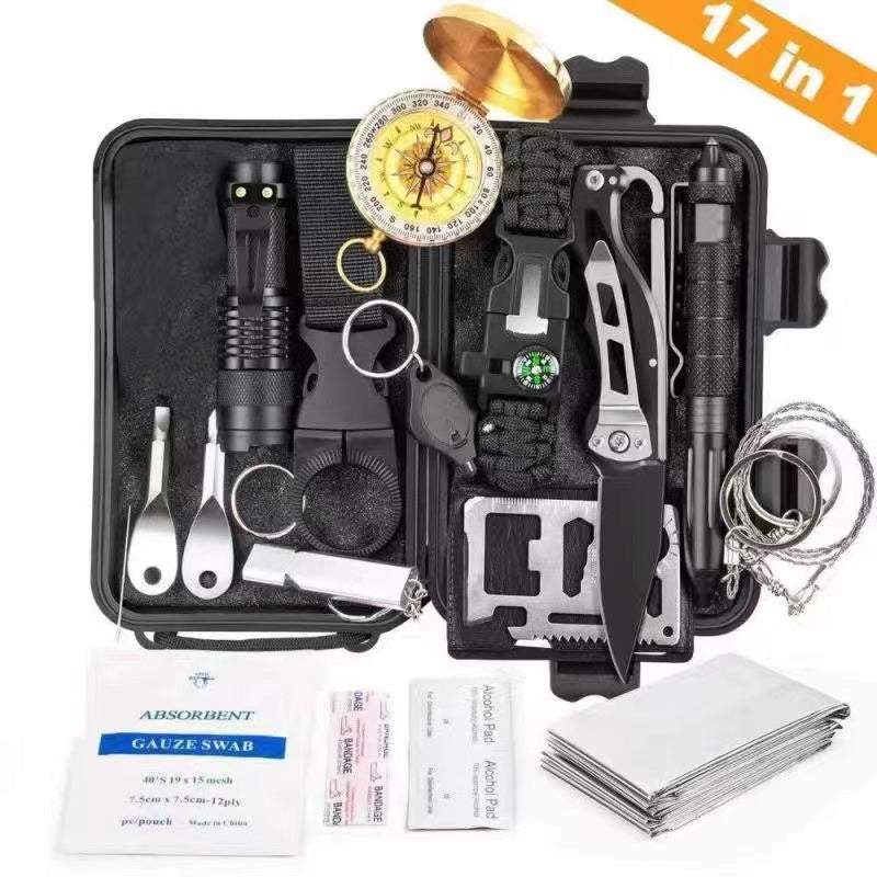 Survival Kit 17 In 1
