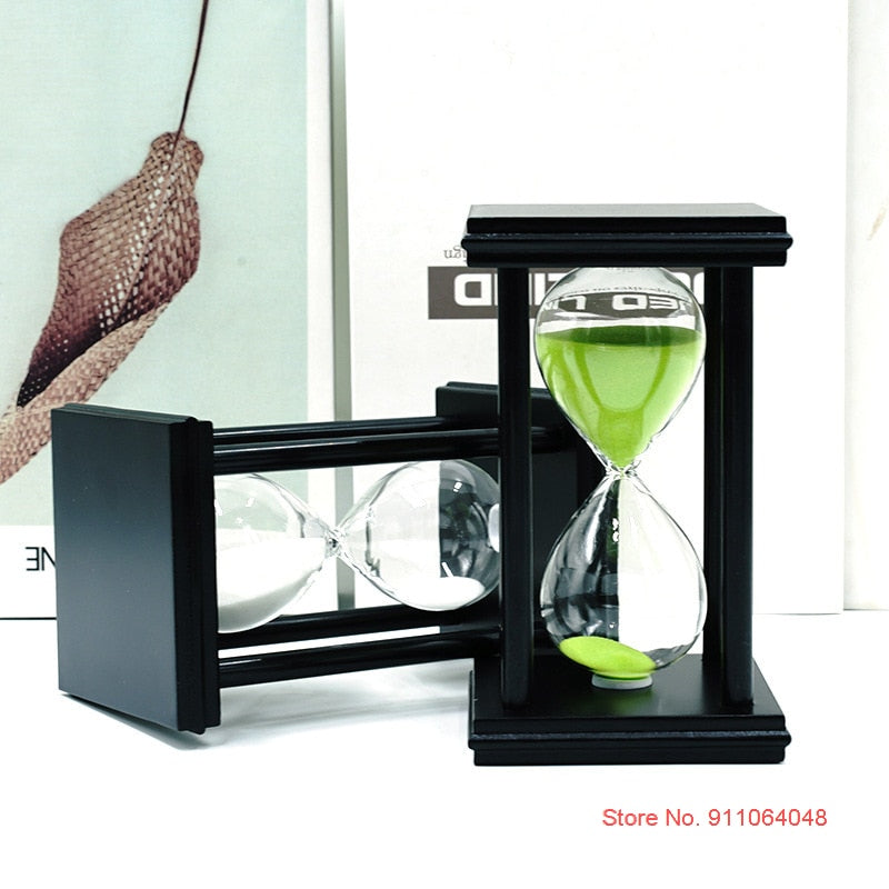 Wooden Hourglass