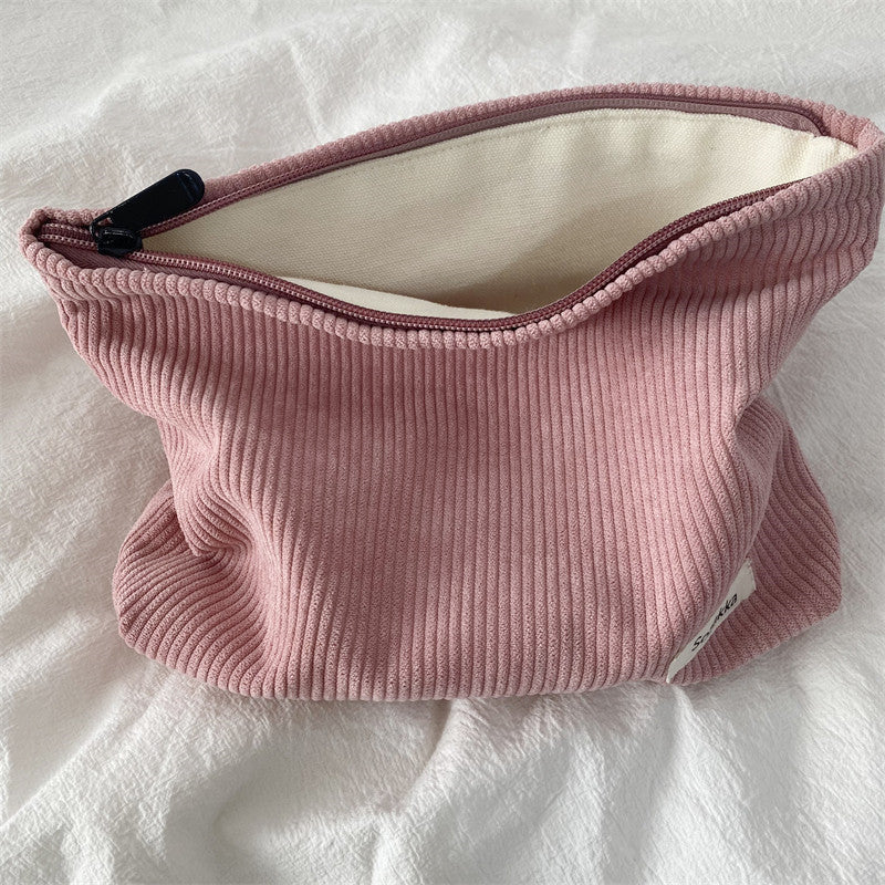 Travel Cosmetic Bag Corduroy