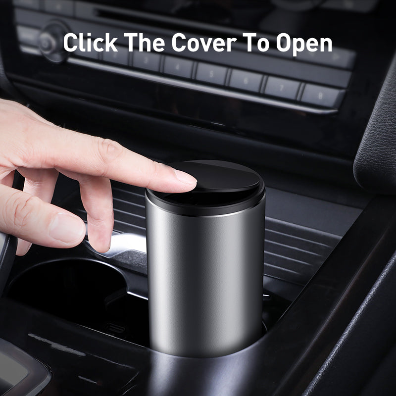 Garbage Bin For Car Cup Holder