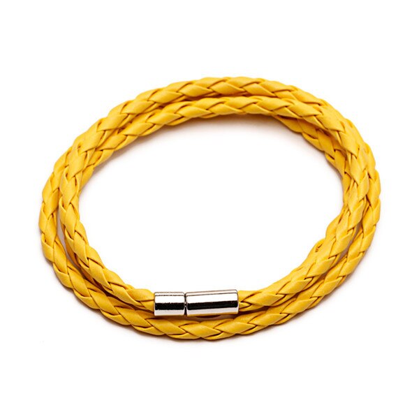 Colorful Fashion Braided Leather Bracelet
