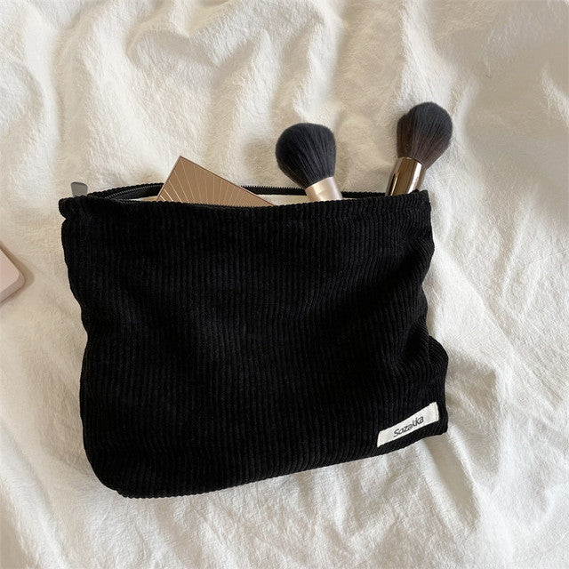 Travel Cosmetic Bag Corduroy