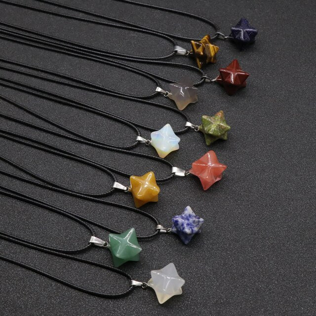 Six-Pointed Star Necklace