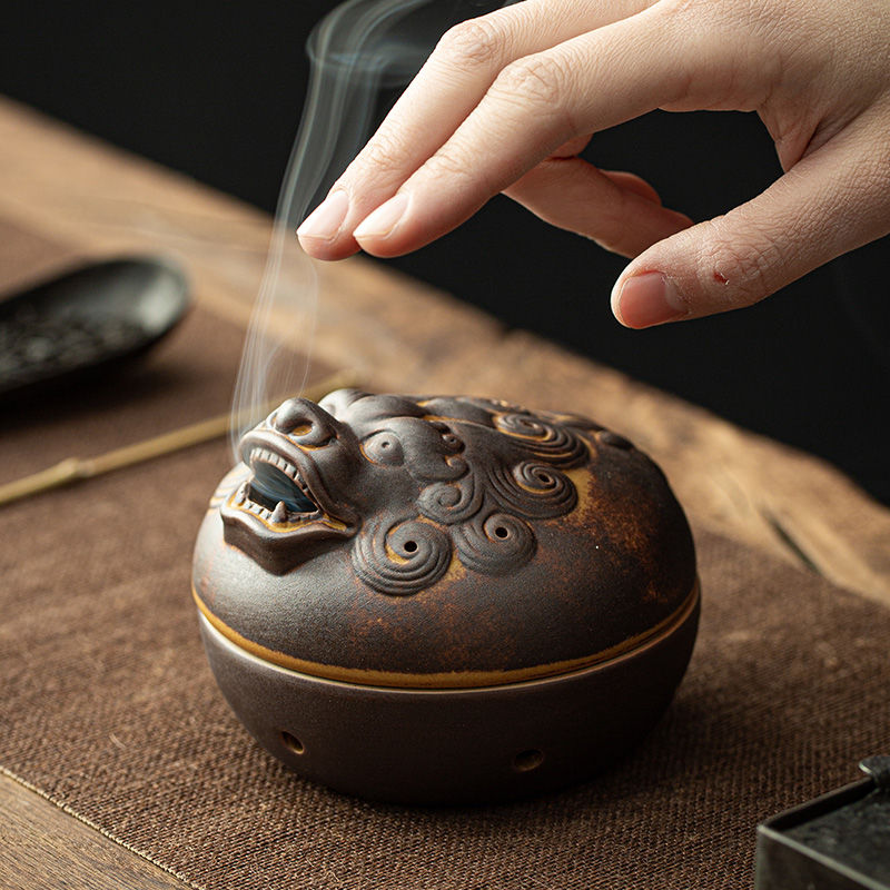 Round Incense Burner