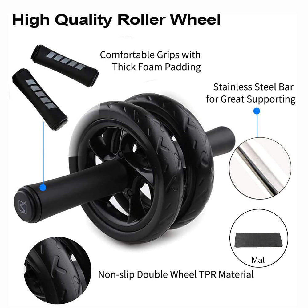 Wheel AB Roller With Mat
