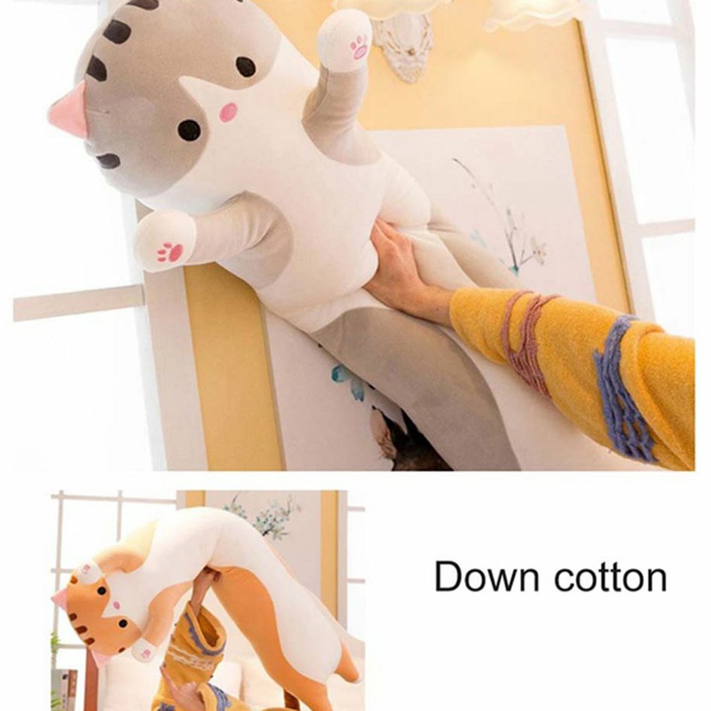 Toy Side Sleeper Pillow Children Plush Toy Cat Cushion Decorative Kitten Cute Plush Stuffed Toys Cute Gifts