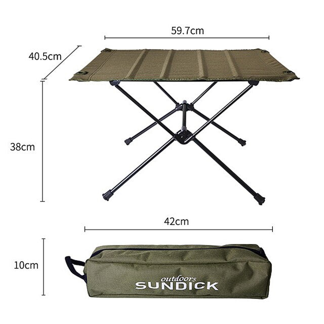 Table Fold Up With Bag