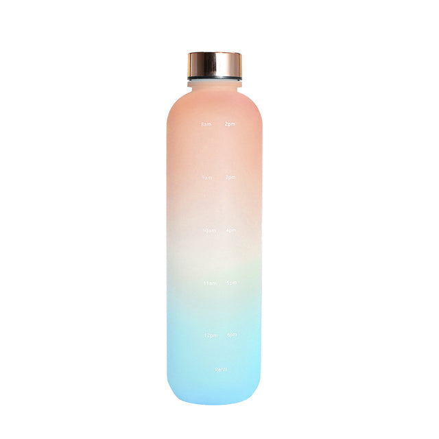 Water Bottle With Level Marker