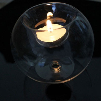 Round Candle Glass Tea Light Holder