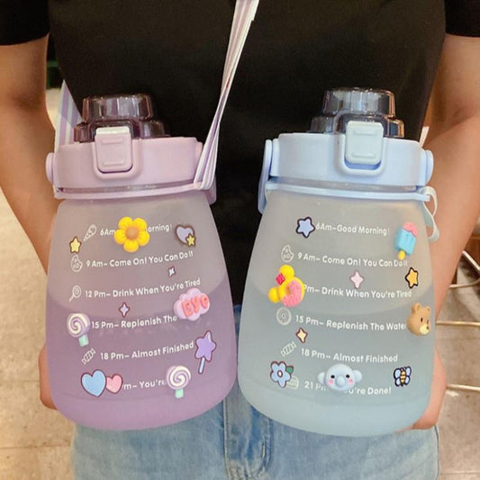 Water Bottle W/ Strap 1.4L