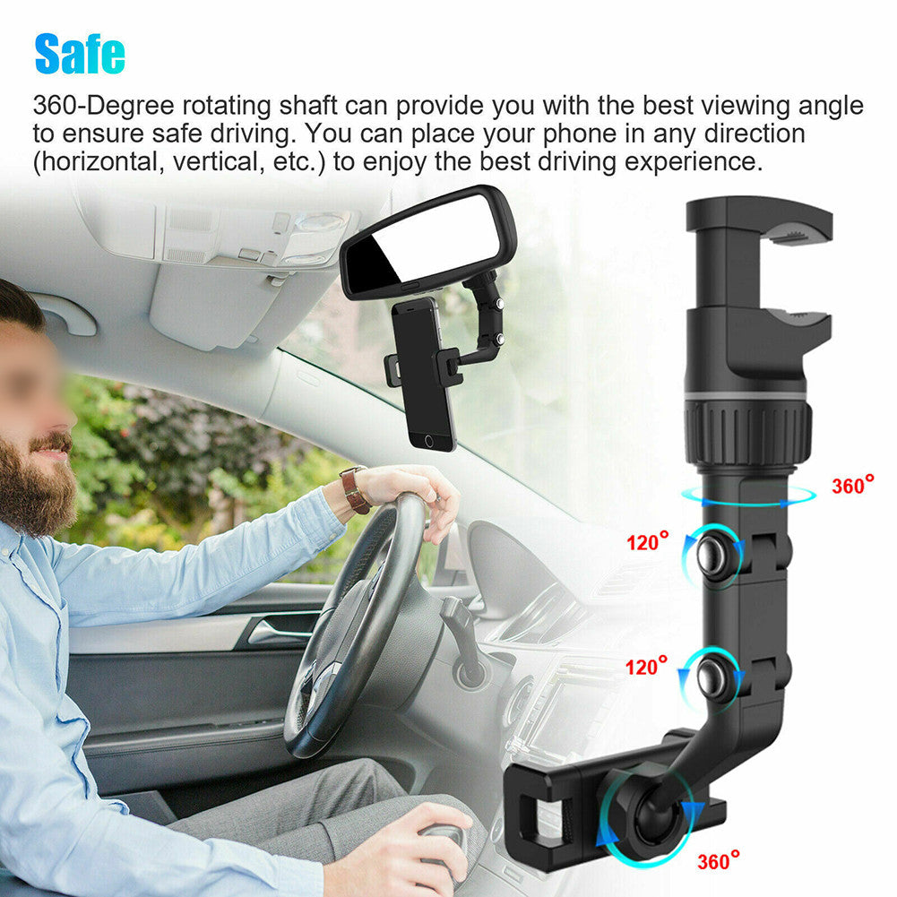Rear Mirror Stable Phone Mount