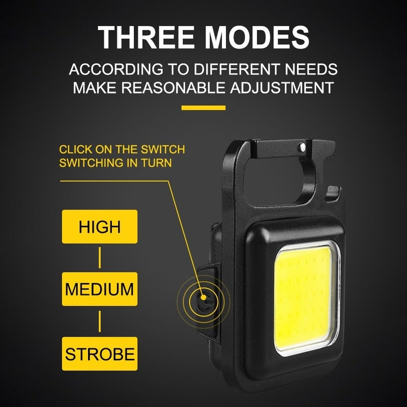 USB Rechargeable Pocket Bottle Opener