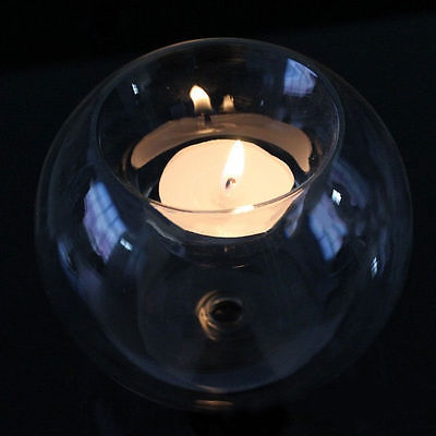 Round Candle Glass Tea Light Holder