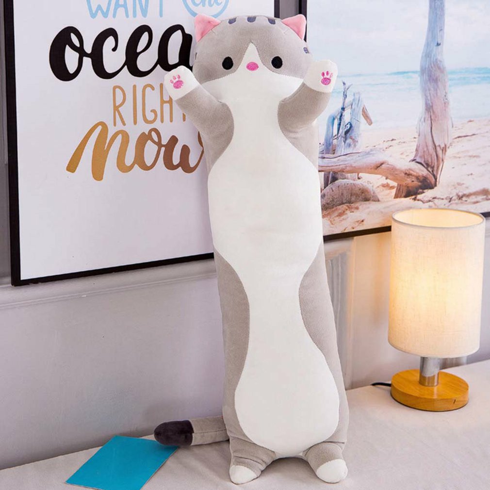 Toy Side Sleeper Pillow Children Plush Toy Cat Cushion Decorative Kitten Cute Plush Stuffed Toys Cute Gifts