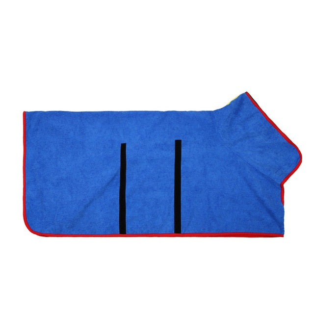 Pet Drying Coat Microfiber Absorbent