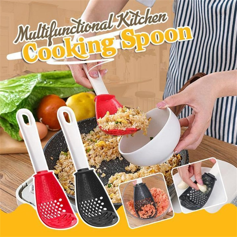 Spoon Multifunctional Heat-Resistant Cooking