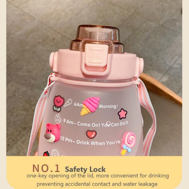 Water Bottle W/ Strap 1.4L