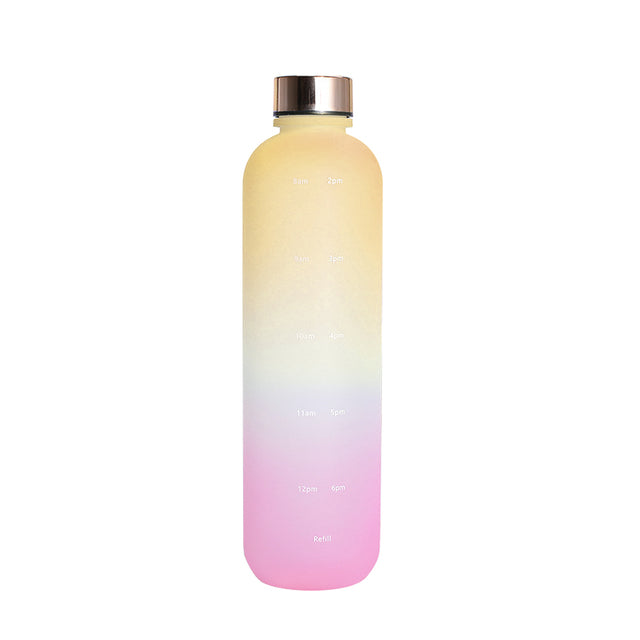 Water Bottle With Level Marker