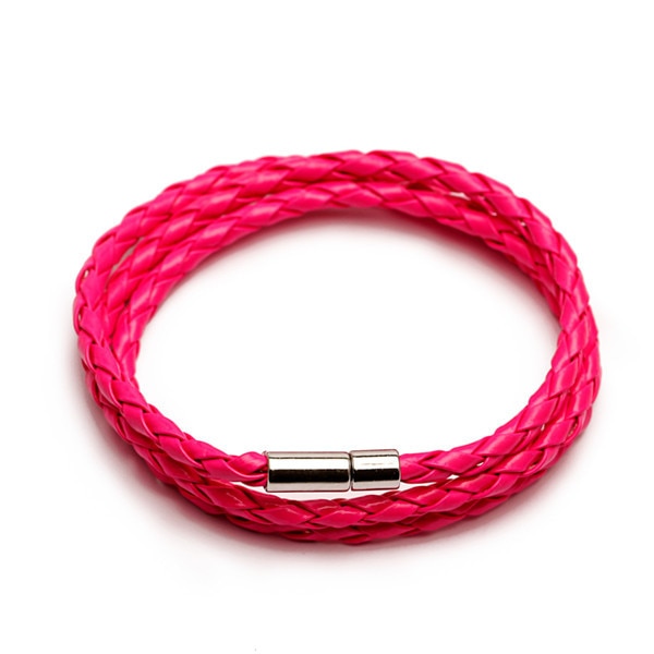 Colorful Fashion Braided Leather Bracelet