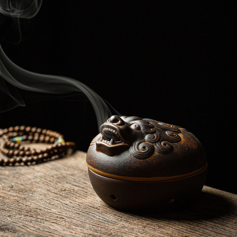 Round Incense Burner