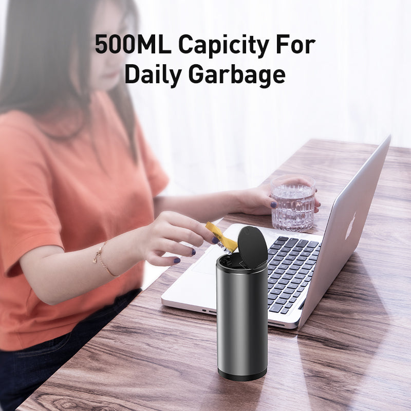 Garbage Bin For Car Cup Holder