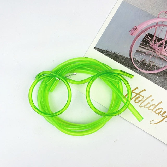 Silly Straw With Glasses