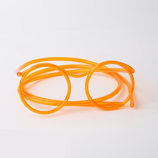 Silly Straw With Glasses