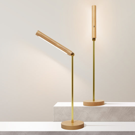 Wooden Desk Lamp