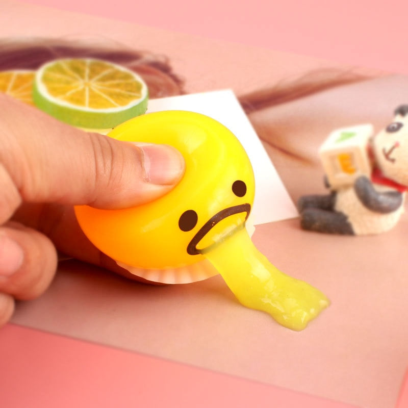 Stress Ball Squishy Egg Yolk